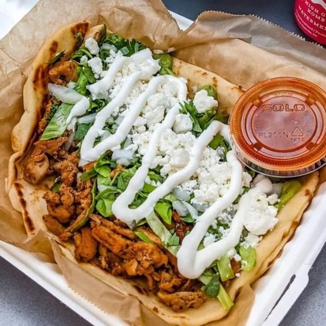 Super Naan Taco.