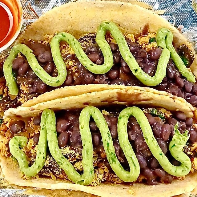 Vegan Tofu Tacos.