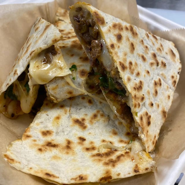 Cheesesteak Quesadilla.