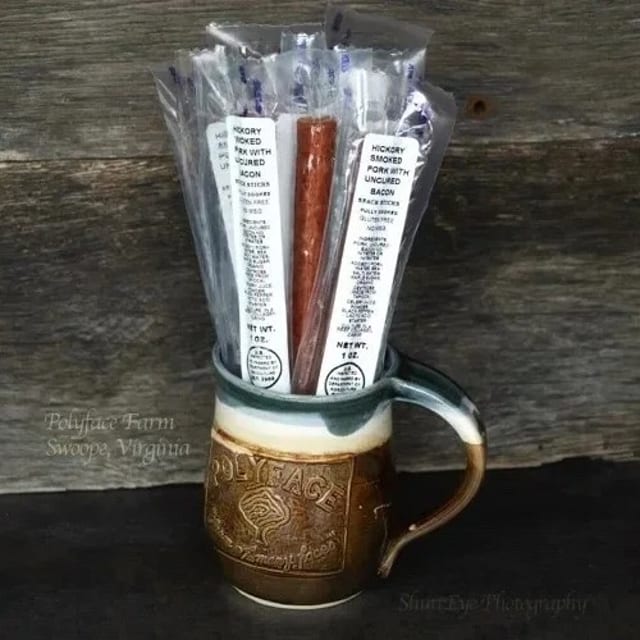 Polyface Farm Pork Stick.