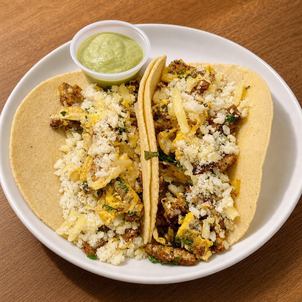 Breakfast Tacos.