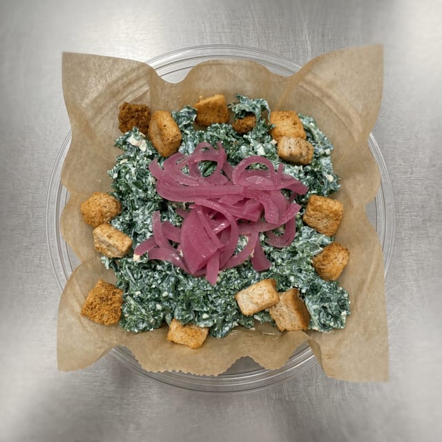 Kale Caesar Salad.