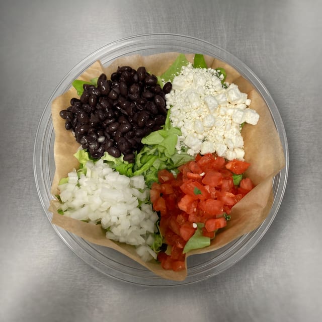 Half Southwest Salad.